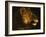 Tete de lionne. Head of a lioness-Theodore Gericault-Framed Giclee Print