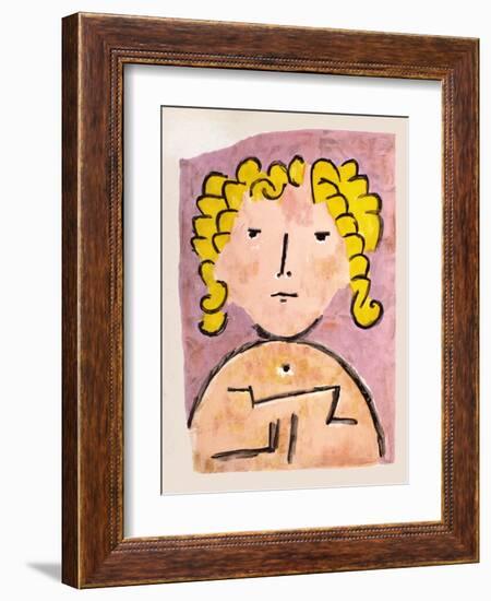 Tete Denfant-Paul Klee-Framed Premium Edition