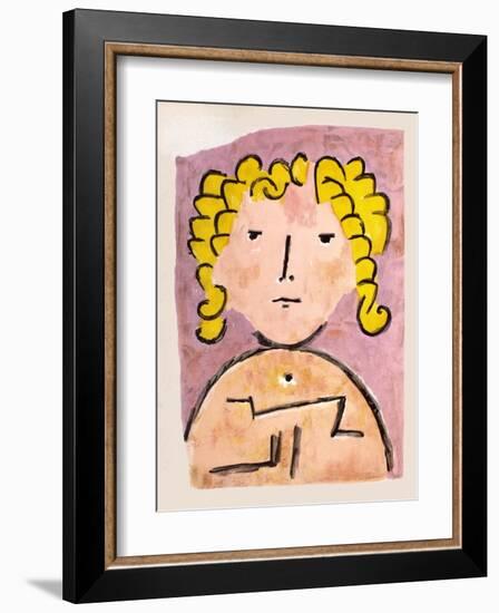 Tete Denfant-Paul Klee-Framed Premium Edition