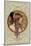 Tetes Byzantines: Brunette, 1897-Alphonse Mucha-Mounted Giclee Print