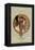 Tetes Byzantines: Brunette, 1897-Alphonse Mucha-Framed Premier Image Canvas