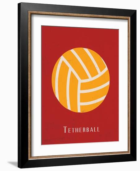 Tetherball-null-Framed Art Print