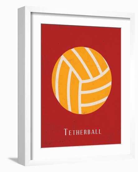 Tetherball-null-Framed Art Print