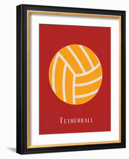 Tetherball-null-Framed Art Print