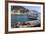 Tethered Fishing Boat with Rope-Eleanor Scriven-Framed Photographic Print