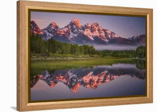 Teton Awakening-Darren White Photography-Framed Premier Image Canvas