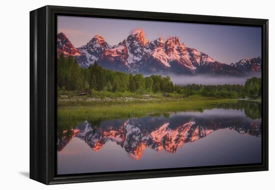 Teton Awakening-Darren White Photography-Framed Premier Image Canvas