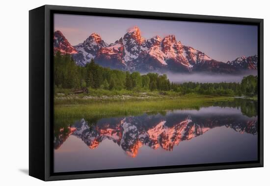 Teton Awakening-Darren White Photography-Framed Premier Image Canvas