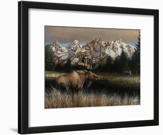 Teton Majesty-Kevin Daniel-Framed Art Print