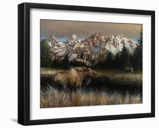 Teton Majesty-Kevin Daniel-Framed Art Print