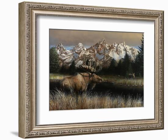 Teton Majesty-Kevin Daniel-Framed Art Print