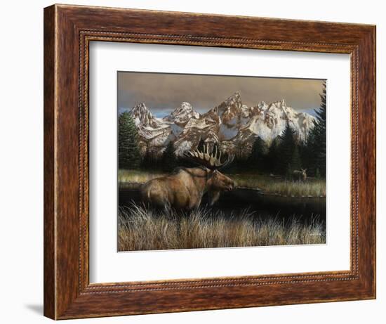 Teton Majesty-Kevin Daniel-Framed Art Print