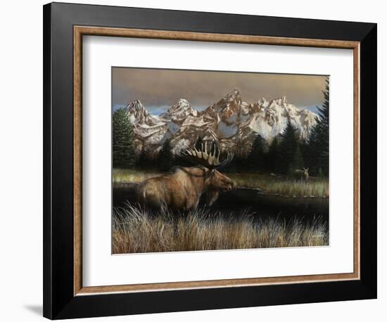 Teton Majesty-Kevin Daniel-Framed Art Print