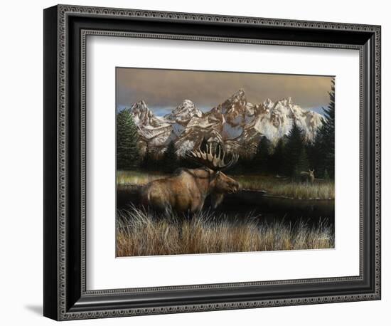 Teton Majesty-Kevin Daniel-Framed Art Print