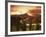 Teton Range at Sunset, Grand Teton National Park, Wyoming, USA-Adam Jones-Framed Photographic Print