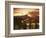 Teton Range at Sunset, Grand Teton National Park, Wyoming, USA-Adam Jones-Framed Photographic Print