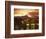 Teton Range at Sunset, Grand Teton National Park, Wyoming, USA-Adam Jones-Framed Photographic Print