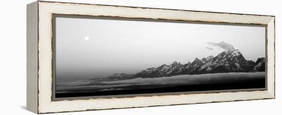 Teton Range Grand Teton National Park Wy Usa-null-Framed Premier Image Canvas