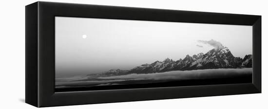 Teton Range Grand Teton National Park Wy Usa-null-Framed Premier Image Canvas