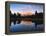 Teton Range Reflecting in Beaver Pond, Grand Teton National Park, Wyoming, USA-Adam Jones-Framed Premier Image Canvas