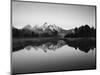 Teton Range Reflecting in Beaver Pond, Grand Teton National Park, Wyoming, USA-Adam Jones-Mounted Photographic Print