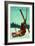 Teton Valley, Idaho - Ski Pinup-Lantern Press-Framed Art Print