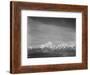 Tetons From Signal Mt View Valley & Snow-Capped Mts Low Horizons Grand Teton NP Wyoming 1933-1942-Ansel Adams-Framed Art Print