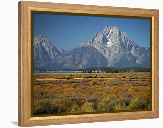 Tetons IV-J.D. Mcfarlan-Framed Premier Image Canvas