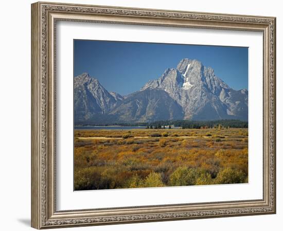 Tetons IV-J.D. Mcfarlan-Framed Photographic Print