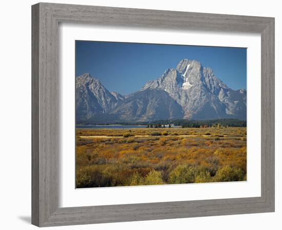 Tetons IV-J.D. Mcfarlan-Framed Photographic Print