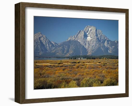 Tetons IV-J.D. Mcfarlan-Framed Photographic Print