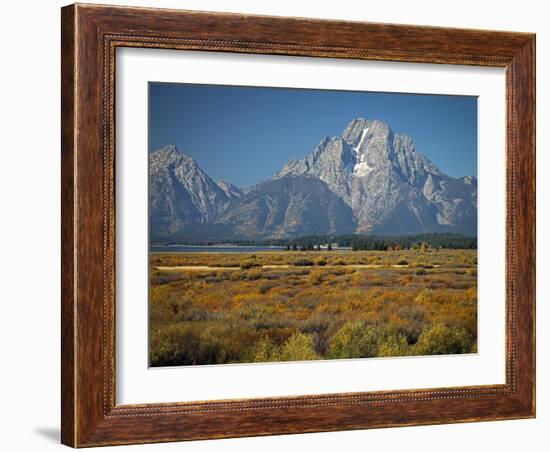 Tetons IV-J.D. Mcfarlan-Framed Photographic Print