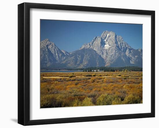 Tetons IV-J.D. Mcfarlan-Framed Photographic Print