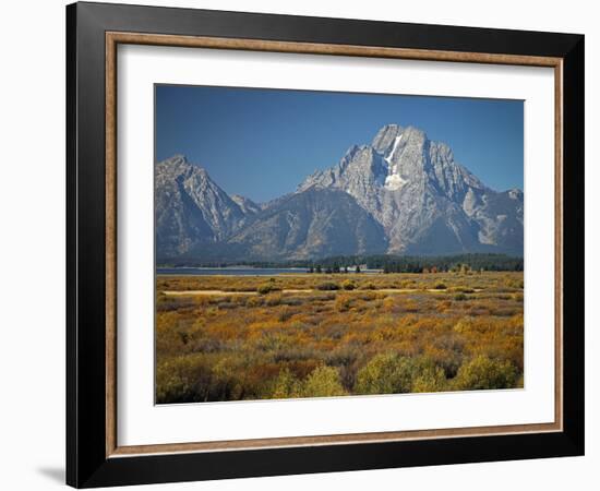 Tetons IV-J.D. Mcfarlan-Framed Photographic Print