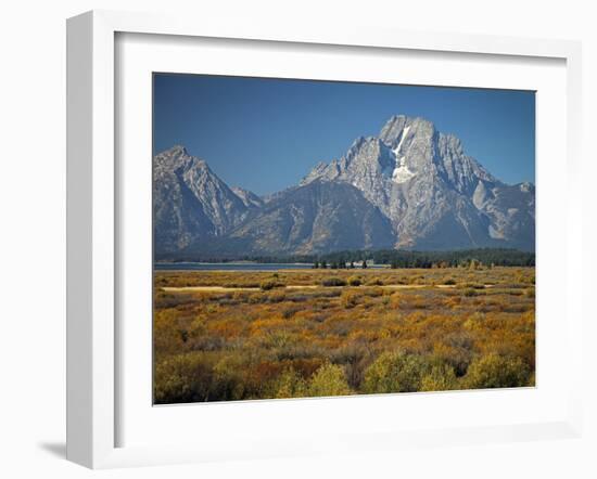 Tetons IV-J.D. Mcfarlan-Framed Photographic Print