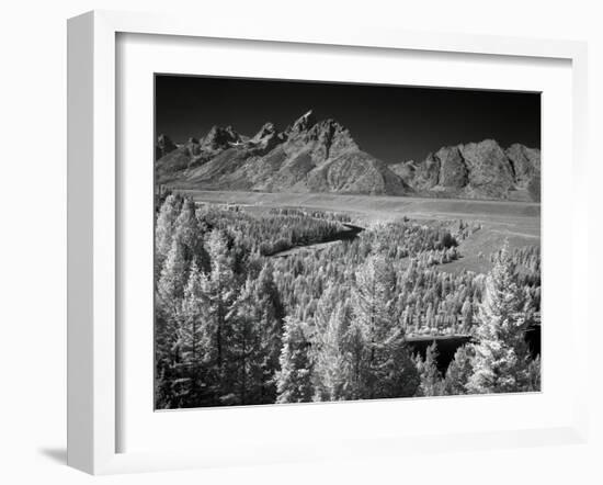 Tetons IV-J.D. Mcfarlan-Framed Photographic Print