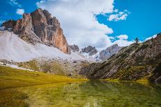 Dolomites Lake Mitteralplsee-Tetyana Kochneva-Framed Photographic Print