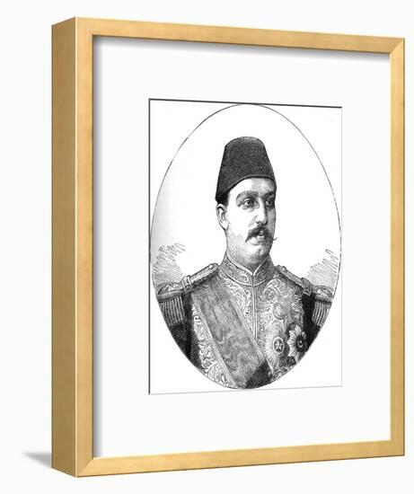 'Tewfik, Khedive of Egypt', c1882-Unknown-Framed Giclee Print