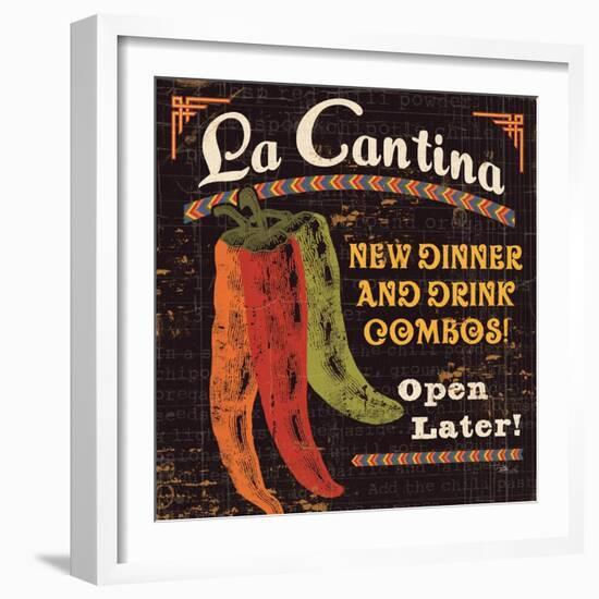 Tex Mex II-null-Framed Art Print