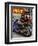 "Tex's Motorcycle" Saturday Evening Post Cover, April 7, 1951-Stevan Dohanos-Framed Giclee Print