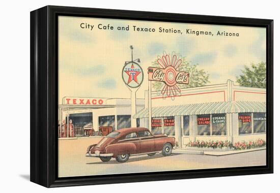 Texaco Station, Kingman, Arizona, Route 66-null-Framed Stretched Canvas