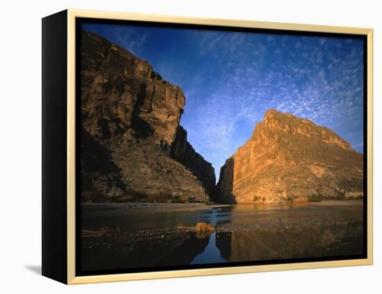 Texas, Big Bend National Park-null-Framed Premier Image Canvas