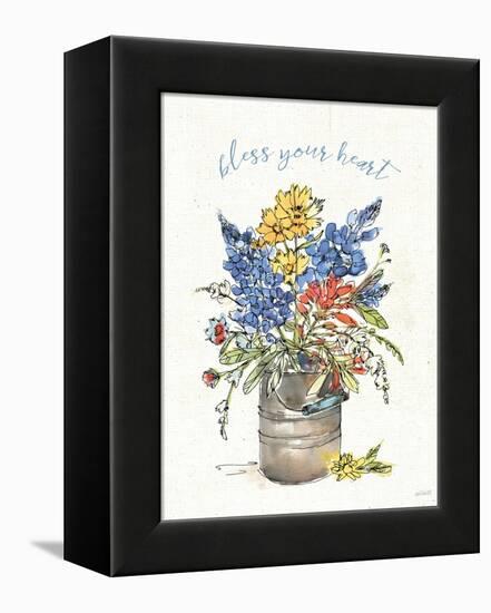 Texas Bluebonnet I-Anne Tavoletti-Framed Stretched Canvas