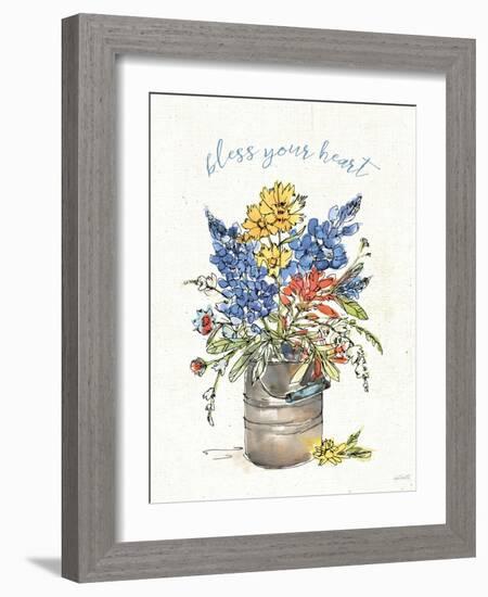 Texas Bluebonnet I-Anne Tavoletti-Framed Art Print