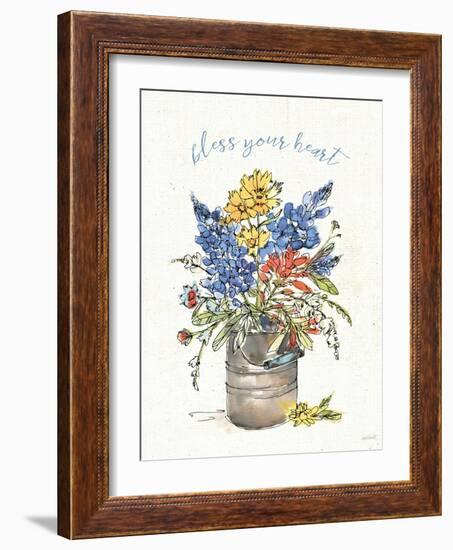 Texas Bluebonnet I-Anne Tavoletti-Framed Art Print