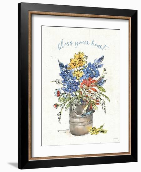 Texas Bluebonnet I-Anne Tavoletti-Framed Art Print