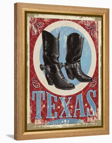 Texas Bold-null-Framed Premier Image Canvas