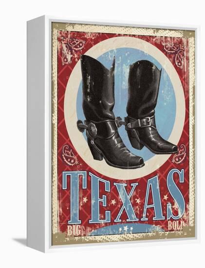 Texas Bold-null-Framed Premier Image Canvas