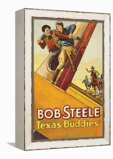 Texas Buddies-null-Framed Stretched Canvas