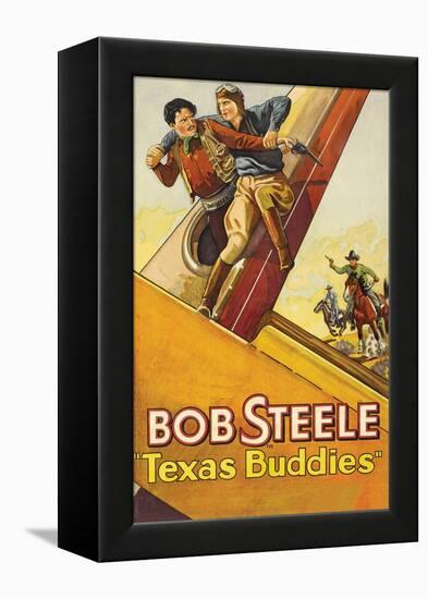 Texas Buddies-null-Framed Stretched Canvas